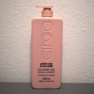 NEW Ciroa Pink Rose & Oat Milk Shower Gel 33.8 Fl. Oz EcoPure